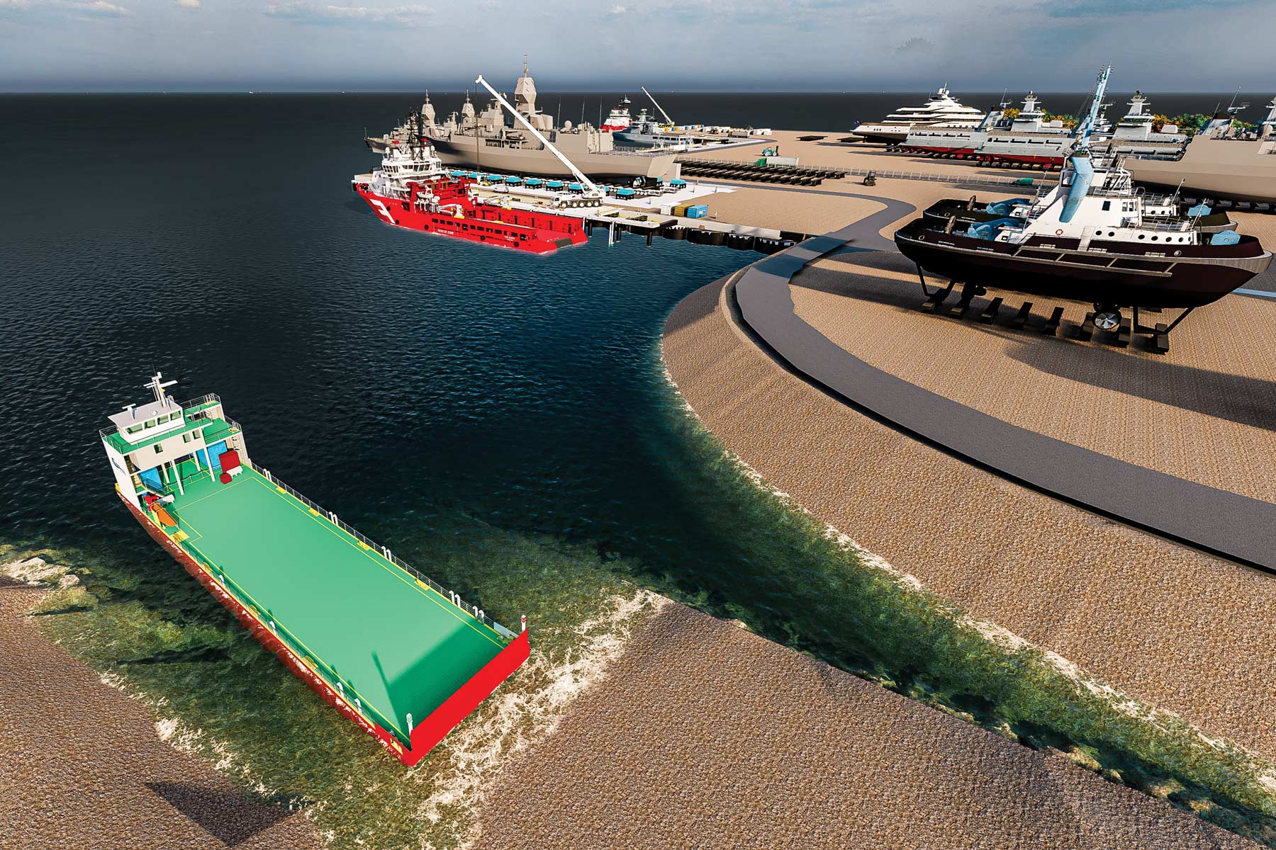 Clough awarded the EPC Services for the Darwin Shiplift Facility image